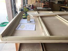 A murphy bed is a great way to turn any room into a guest room with the pull of a handle. Diy Modern Farmhouse Murphy Bed How To Build The Bed And Bookcase Addicted 2 Diy
