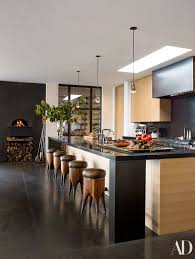 Design Notes Jennifer Aniston S Midcentury Masterpiece Architectural Digest Kitchen Architectural Digest Contemporary Kitchen