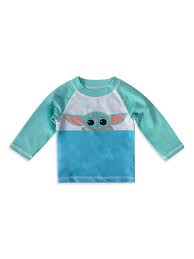Baby Yoda Baby Boy Rash Guard Walmart Com