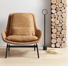 Blu Dot Leather Field Lounge Chair Chair Lounge Chair Mid Century Lounge Chairs