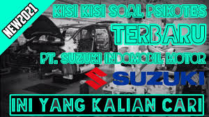 Kisi psikotes pt *pt airliquide indonesia* *1. Soal Psikotes Pt Suzuki Terbaru 2021 Kisi Kisi Perusahaan Ptsuzuki Ini Yang Kalian Cari Youtube