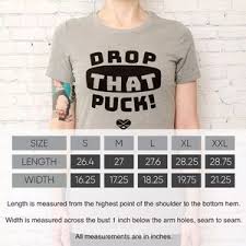 Drop That Puck Cute Hockey Shirt