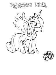 Check spelling or type a new query. Princess Luna In My Little Pony Coloring Page By Years Old 1