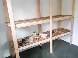 This had great structural integrity and can easily hold 500 lbs or 230 kg. How To Build Storage Shelves For Less Than 75 The Handyman S Daughter