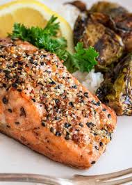 Pan Seared Everything Salmon Kevin Is Cooking