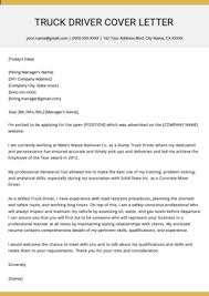 It should outline your experience, qualifications and interest in the new role. Covering Letter Examples For Driving Jobs
