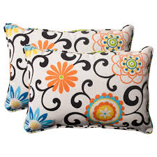Find many great new & used options and get the best deals for pillow pom pom play outdoor loveseat cushion at the best online prices at ebay! Pillow Perfect Set Of 2 Oversized Outdoor Rectangular Throw Pillows Pom Pom P 7529173 Hsn
