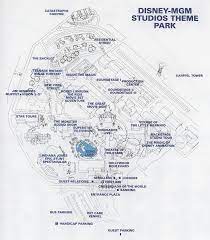 Disney Mgm Studios Walt Disney World 1995 Hollywood Studios Disney Walt Disney Imagineering Disney Map
