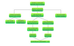 Electricity Tech Company Ltd Organization Chart