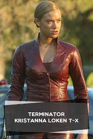 Kristanna Loken T X Terminator 3 Rise The Machines Jacket Terminator American Actors Terminator Movies