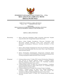 Download contoh lengkap sk kepala desa (kades) terbaru ditulis pada: Sk Bidan Desa