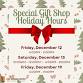 Special Gift Shop Holiday Hours event in Shelby, NC