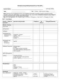 Home care schedule and activities record. Assisted Living Care Plan Forms Fill Online Printable Fillable Blank Pdffiller
