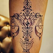 Therefore it makes a good choice for people. Geometric Libra Tattoo Design Novocom Top