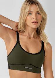 Undefeated Sports Bra | Green | Lorna Jane USA