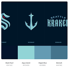 Find your adidas seattle kraken at adidas.com. Jacqueline Taylor Auf Twitter Seattle Kraken Color Palette Black Pearl 04142c Aqua Island 91d4d6 Hippie Blue 639bb2 Bismark 44748c