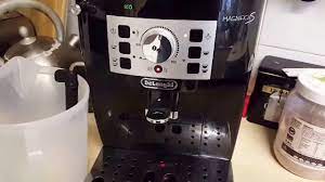 Descaling of the boiler is a critically important process to keeping your machine in tip top condition and brewing great tasting drinks. How To Descale A Delonghi Magnifica Coffee Machine Youtube