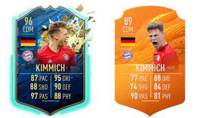Receive an email with the game account details Kimmich Tots Fifa 21