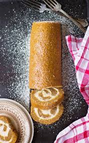 Roll from narrow end towel and. The Classic Pumpkin Roll Recipe Feast And Farm