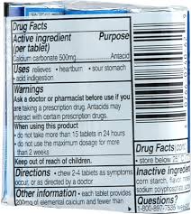 How many in a package? Tums Peppermint Chewable Antacid Tablets 36 Ct Kroger