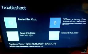 How To Fix E203 System Error Message On Xbox One Pureinfotech