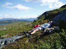 Guests can make use of a garden. Vandring I Snasa Visit Innherred
