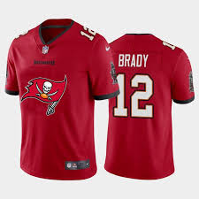 Men S Tampa Bay Buccaneers 12 Tom Brady 2020 Team Logo Red Jersey In 2020 Tampa Bay Buccaneers Buccaneers Jersey