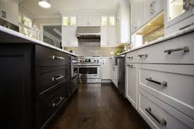 Naperville Custom Kitchen Two Toned Lower Cabinet Base Has Slab Drawer Followed By Five Piece Recessed Shaker Style Custom Kitchen Kitchen Projects Kitchen