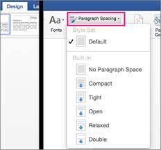 When working with a word document, other than changing the paragraph and line spacing, you also can change the spacing between letters and words. Change The Line Spacing In Word Office Support