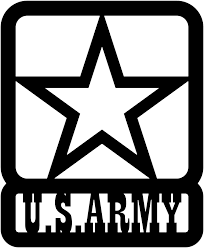 Us Army Star Dxf File Cnc Artisan Dxf Files Cnc Cricut Projects Vinyl Plasma Cutter Art