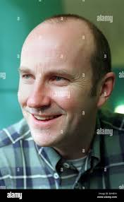 Fred MacAulay comedian February 1998 TV Presenter entertainer chat show  host Stock Photo