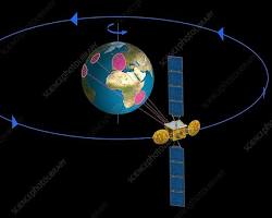 Image of GEO satellite illustration