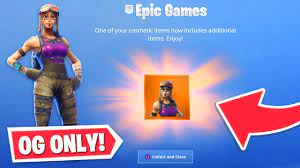 Renegade raider was first added to the game in fortnite chapter 1 season 1. Unlocking New Renegade Raider Og Only Youtube