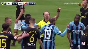 O último jogo do aik foi para a damallsvenskan, em casa, contra o eskilstuna united w, que resultou numa. Yura Movsisyan Skallar Daniel Sundgren Och Blir Utvisad Aik Djurgarden Video Dailymotion