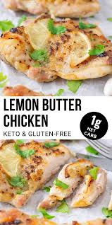 Oven Baked Lemon Butter Chicken Thighs Recipe Recipe In 2020 Heart Healthy Recipes Easy Heart Healthy Recipes Dinner Healthy Chicken Thigh Recipes