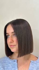 Fresh, Fierce, and Fabulous! 💇‍♀️✨ Sienna’s sharp bob is the perfect blend  of precision and elegance. , Cut and styled by myself ! , #greathair  #classicbob #bobhaircut #newhairwhodis #shorthair #bob