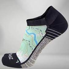 Topography Socks No Show Fitness Fashion Running Socks Compression Leg Sleeves