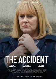 The Accident is a really scary series about a kids bouncy castle party.  Upsetting scenes .