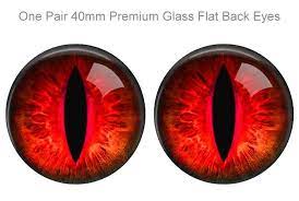 Red Dragon 40mm Glass Eyes Glass Cabochons Eyes Dibujos De Ojos Ojos Para Imprimir Ojo De Dragon
