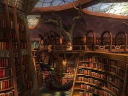 Portfolio Site Of Brian Miller Ancient Library Fantasy Rooms Magical Library