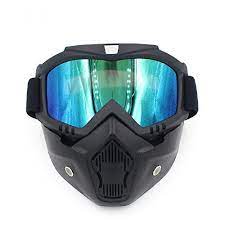 Ubelly Paintball Goggles Mark Motorcycle Goggles With Detachable Mask Airsoft Safety Goggles Mask Uv400 Motocross Goggles Snowboard Goggles Motorcycle Goggles