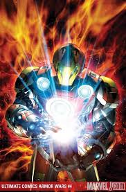 Brandon Peterson Ultimate Iron Man Iron Man Armor Comic Book Artwork Iron Man