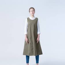 楽天市場 エプロン フルエプロン ロング 濡れない おしゃれ メール便可 b2c kappou チュニックエプロン 撥水 防汚 sale kt sarasa design store チュニックエプロン ファッションアイデア エプロンワンピース