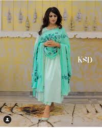 New Punjabi Suits Designs Summer 2020 Punjabi Culture Punjabi Girls Fashion In 2020 New Punjabi Suit Frock Design Different Dresses