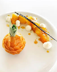 Pineapple Pastry Plated Dessert Pineapple Pastry Food Individual Desserts
