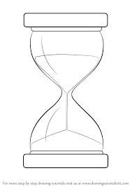 Hourglass Design Drawing Zeichnung Sanduhr Hourglass Drawing Hourglass Clock Drawings