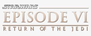 Return of the jedi logo. Star Wars Episode Vi Alternate Logo Star Wars Episode Vi Return Of The Jedi Logo Free Transparent Png Download Pngkey