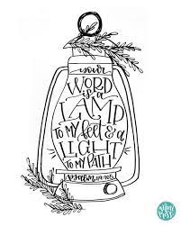 Please help me to learn your word and to use it always as a lamp to guide my path. Pin On Handlettered Bible Verse Designs