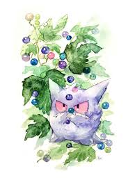 Gengar Berry S Pokemon Art Cute Pokemon Pokemon