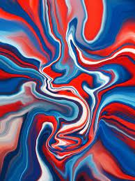 Pin By Emmy On Color Combos Red And White Wallpaper Blue Abstract Art Blue Wallpaper Iphone
